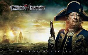 Bakgrunnsbilder Pirates of the Caribbean Geoffrey Rush Film