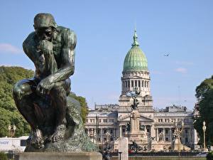 Papel de Parede Desktop Argentina Monumento