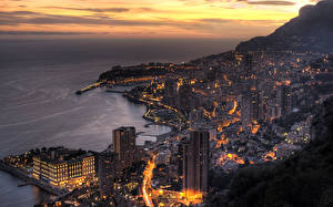Bureaubladachtergronden Monaco een stad