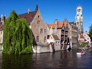 Images Belgium Bruges Cities