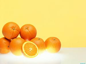 Fondos de escritorio Frutas Citrus Naranja (Fruta)