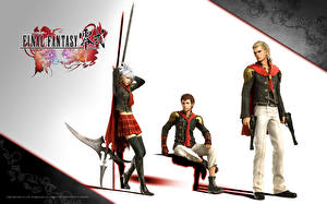Bakgrundsbilder på skrivbordet Final Fantasy Final Fantasy Type-0 Datorspel