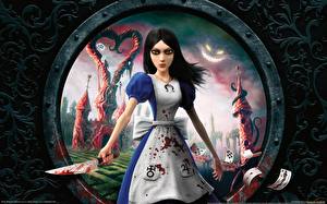 Tapety na pulpit Alice American McGee's Alice