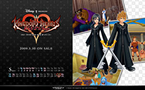 Bureaubladachtergronden Kingdom Hearts computerspel