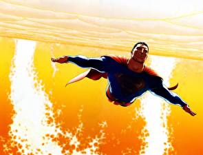 Bureaubladachtergronden Superhelden Superman held Fantasy