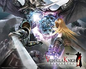 Bakgrundsbilder på skrivbordet Valhalla Knights dataspel