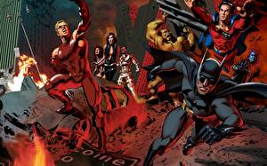Tapety na pulpit Bohaterowie komiksów Batman superbohater Fantasy