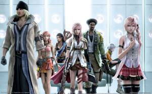 Sfondi desktop Final Fantasy Final Fantasy XIII Videogiochi