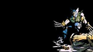 Papel de Parede Desktop Heróis de quadrinhos Wolverine Herói