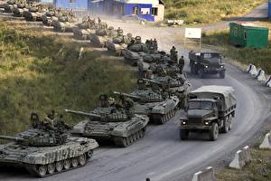 Bakgrunnsbilder Stridsvogn T-72 Militærvesen