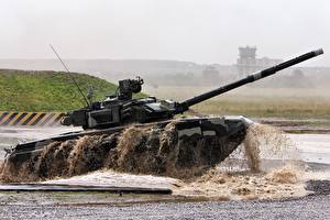 Bureaubladachtergronden Tanks T-90 Militair