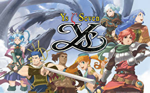 Tapety na pulpit Ys Ys VII: Seven