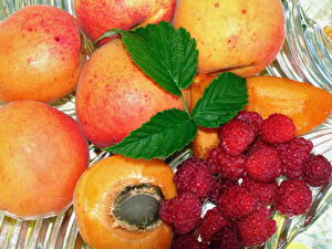 Photo Fruit Peaches Food
