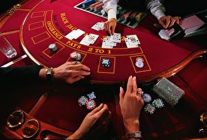 Fonds d'écran Carte à jouer Fichas de casinos Casino