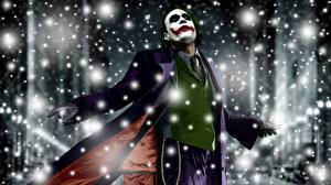 Fondos de escritorio El Caballero Oscuro Joker Héroe Película