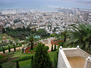 Bureaubladachtergronden Israël Haifa
