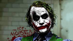 Sfondi desktop Il cavaliere oscuro Joker eroe Film