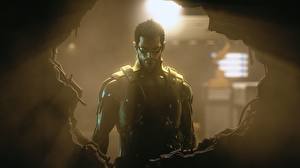 Bureaubladachtergronden Deus Ex Cyborg videogames