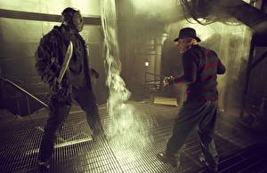 Bureaubladachtergronden Freddy vs. Jason film