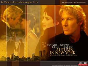 Bakgrundsbilder på skrivbordet Autumn in New York film