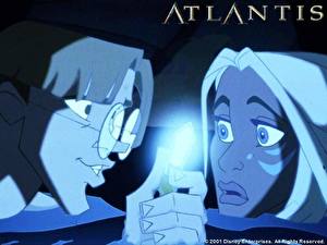 Bureaubladachtergronden Disney Atlantis: De Verzonken Stad Cartoons