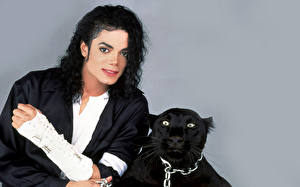 Bakgrundsbilder på skrivbordet Michael Jackson Musik Kändisar