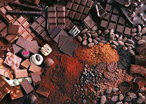 Fotos Süßigkeiten Schokolade Schokoladentafel das Essen
