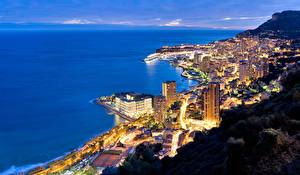 Bakgrundsbilder på skrivbordet Monaco stad