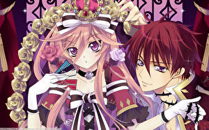Desktop hintergrundbilder Kiss of Rose Princess Anime