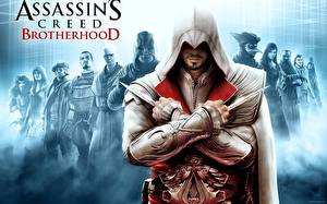 Bakgrundsbilder på skrivbordet Assassin's Creed Assassin's Creed: Brotherhood