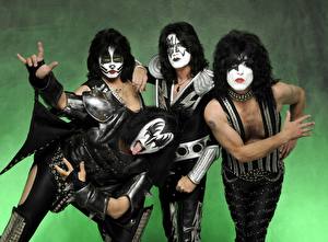 Bakgrundsbilder på skrivbordet Kiss (musikgrupp) Kändisar
