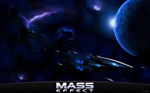 Bakgrundsbilder på skrivbordet Mass Effect dataspel