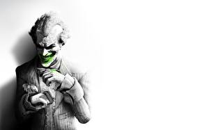 Papel de Parede Desktop Batman Heróis de quadrinhos Joker Herói videojogo