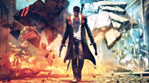 Wallpaper Devil May Cry Dante vdeo game