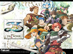Desktop hintergrundbilder Ys Ys VII: Seven Spiele