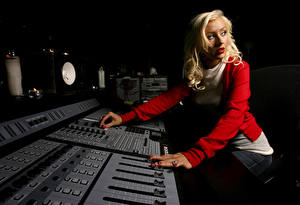 Fonds d'écran Christina Aguilera Musique Célébrités Filles