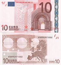 Bureaubladachtergronden Geld Biljetten Euro