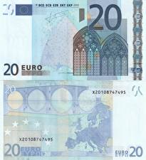 Bakgrundsbilder på skrivbordet Pengar Sedlar Euro