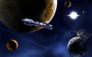 Picture Orbital stations Space