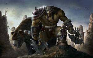 Hintergrundbilder WoW Ork Spiele