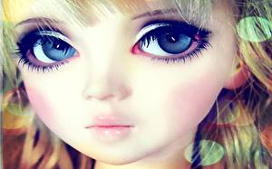 Image Eyes Face Doll Fantasy Girls