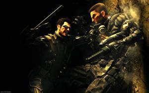 Bakgrundsbilder på skrivbordet Deus Ex Deus Ex: Human Revolution dataspel