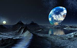 Bakgrunnsbilder Planet overflate Verdensrommet