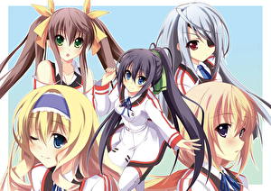 Tapety na pulpit IS: Infinite Stratos