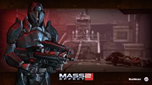 Bakgrundsbilder på skrivbordet Mass Effect Mass Effect 2 dataspel