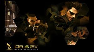 Bakgrundsbilder på skrivbordet Deus Ex Deus Ex: Human Revolution