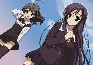 Hintergrundbilder School Days Anime