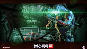 Bakgrundsbilder på skrivbordet Mass Effect Mass Effect 2 spel