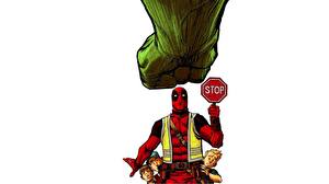 Papel de Parede Desktop Heróis de quadrinhos Deadpool Herói Fantasia