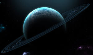 Bakgrundsbilder på skrivbordet Planeter Planetarisk ring